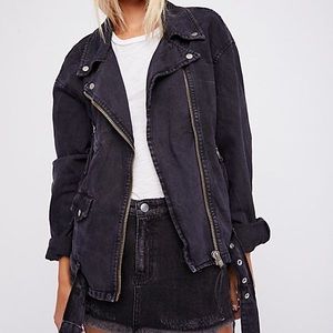 Free People Black Jacket